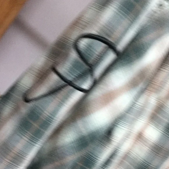 Men’s cinch plaid rodeo cutting horse shirt western cowboy ranch riding - Picture 6 of 7